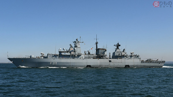 德國軍艦11月5日駛抵日本