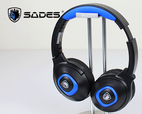 點我看大圖 雙模式全方位保護小朋友聽力,SADES賽德斯SHAMAN薩滿電競耳麥!