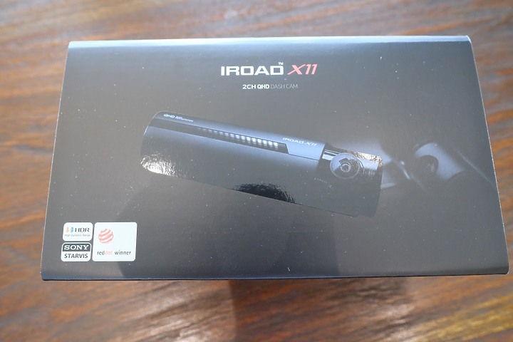 點我看大圖 IROAD X11 前後2K雙鏡頭Sony starvis 星光感光元件行車紀錄器開箱分享