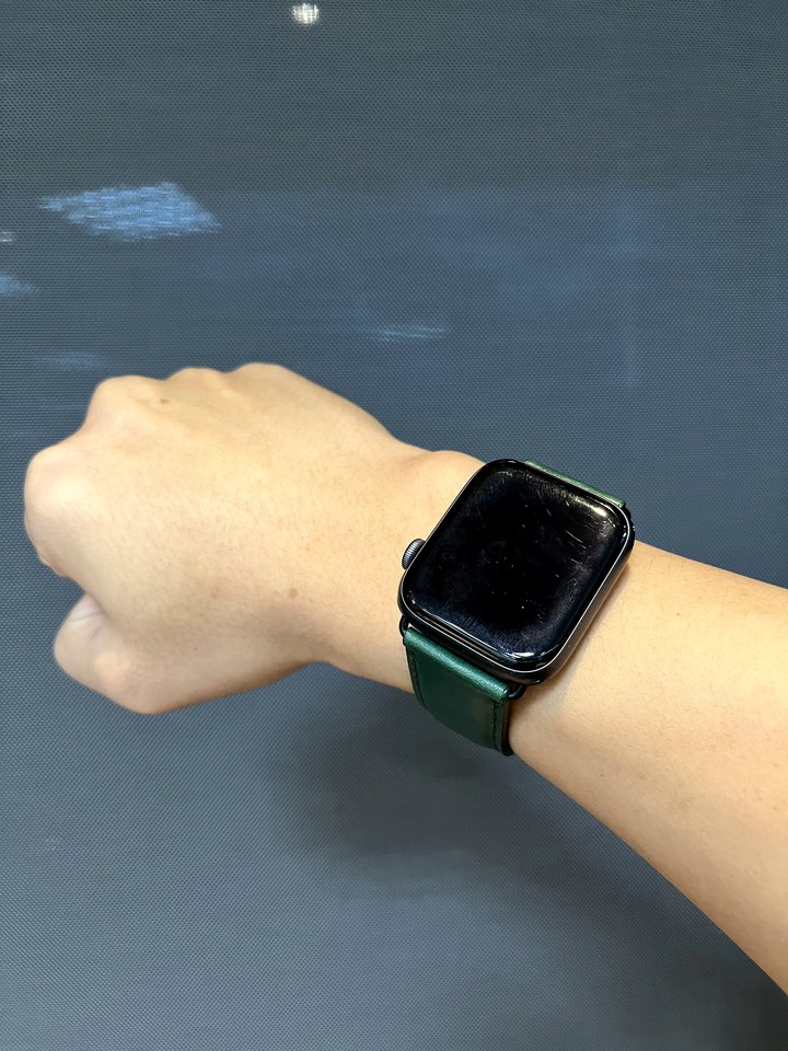 [開箱] Apple Watch真皮錶帶