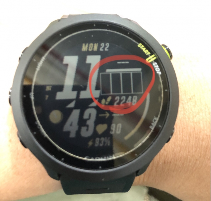 garmin forerunner 55 天氣顯示問題