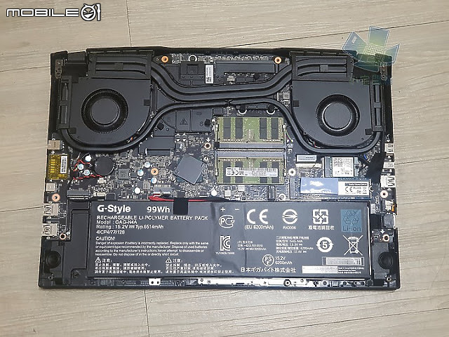 技嘉AORUS 15P XC 3070 簡易開箱心得