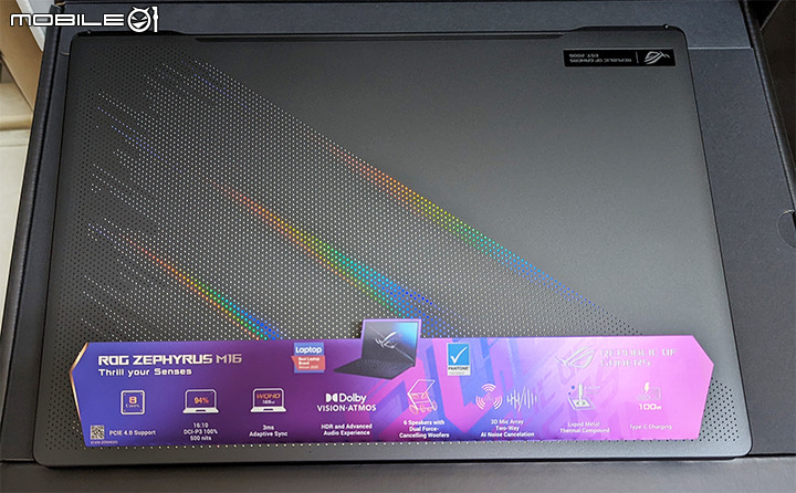 點我看大圖 西風之ROG Zephyrus M16襲來!
