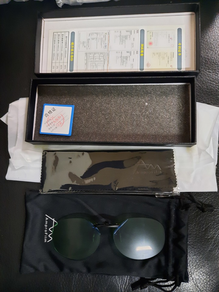 我在淘寶網購買 安汰藍抗藍光夾鏡夾片 開箱體驗心得感想