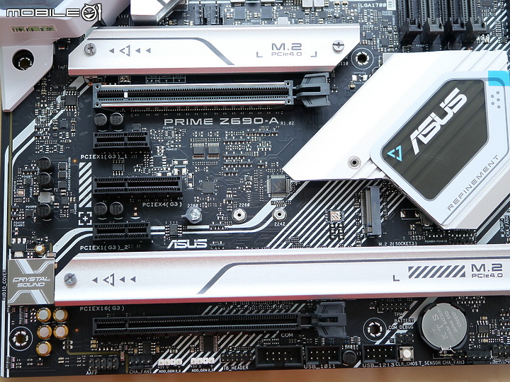 D5 搭載經典銀白 PRIME，華碩 Z690-A CSM 開箱