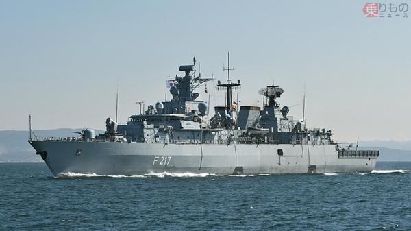 德國軍艦11月5日駛抵日本