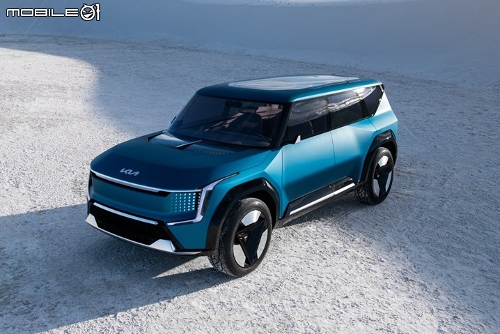 【海外新訊】先行預覽量產版本EV9!Kia Concept EV9洛杉磯車展正式亮相!