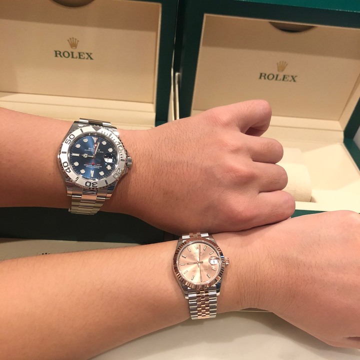 新手開箱Rolex126622藍遊艇，278271玫瑰金