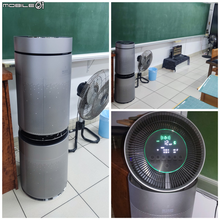 空氣守護神~銀色巨塔 LG PuriCare 360度空氣清淨機 最終測試