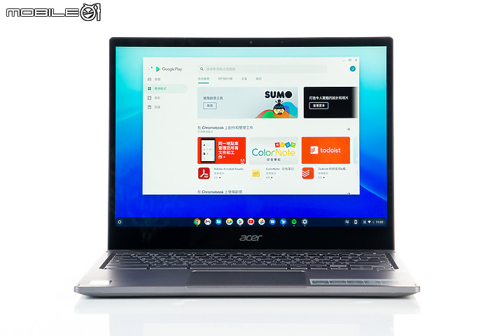 Acer Chromebook Spin 713 (2021) 測試報告|Intel Evo 效能保證的誠意之作!