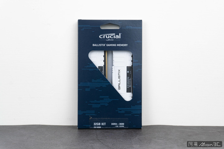 「開箱」美光 Crucial Ballistix DDR4-3600 16G×2 - 穩定又划算的絕佳選擇