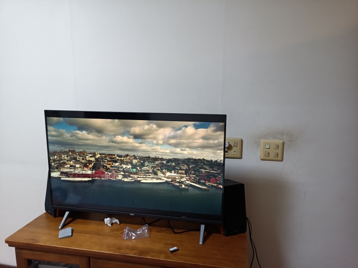 aoc 43吋6418開箱