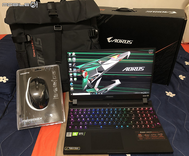 技嘉AORUS 15P XC 3070 簡易開箱心得