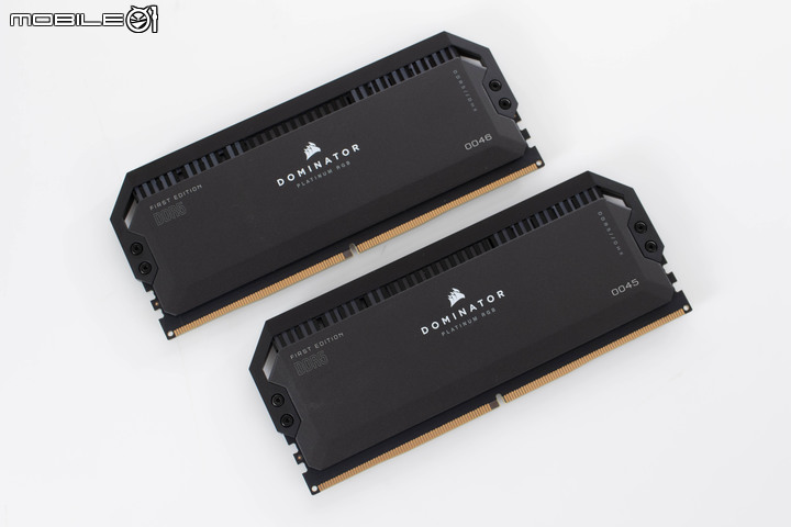 DDR5 記憶體首波效能來襲 CORSAIR DOMINATOR PLATINUM RGB DDR5 記憶體 VIP 套組開箱實測