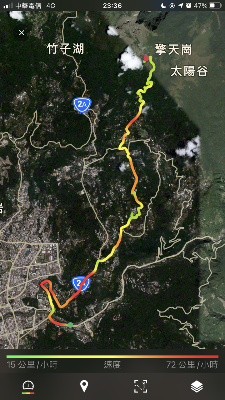 冬日騎車泡溫泉♨️－－太平山與冷水坑