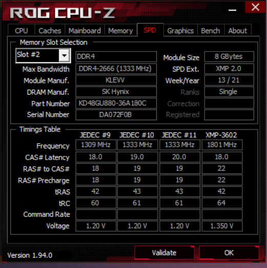 【開箱】KLEVV BOLT XR DDR4 3600 8Gx2 記憶體 AMD Ryzen 平台一鍵超頻