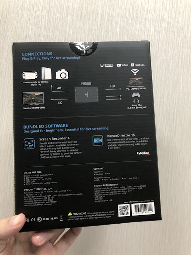 NJ300 遊戲分享卡開箱
