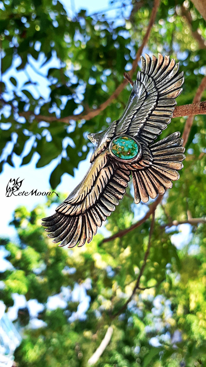 Black Venom Jewelry X Indian&28-Sonora Gold綠松石大鷹