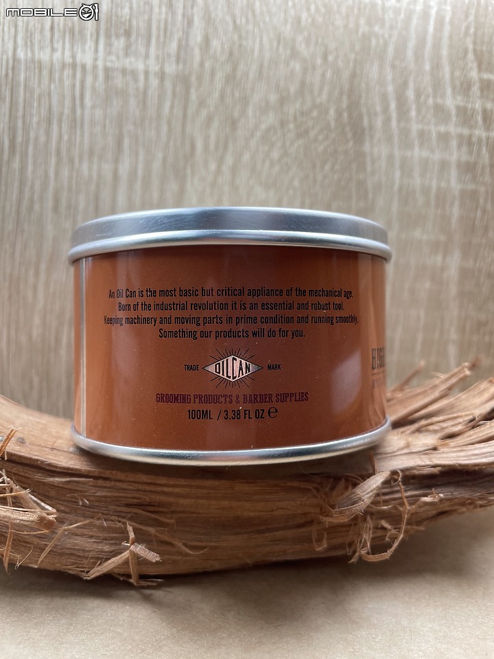 點我看大圖 Oil Can Iron Horse Grease Pomade 黑手超強重塑力髮油 詳細測試