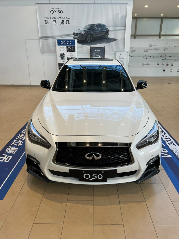 第一次開V6轎跑-Q50 300GT魅影特仕版試乘心得