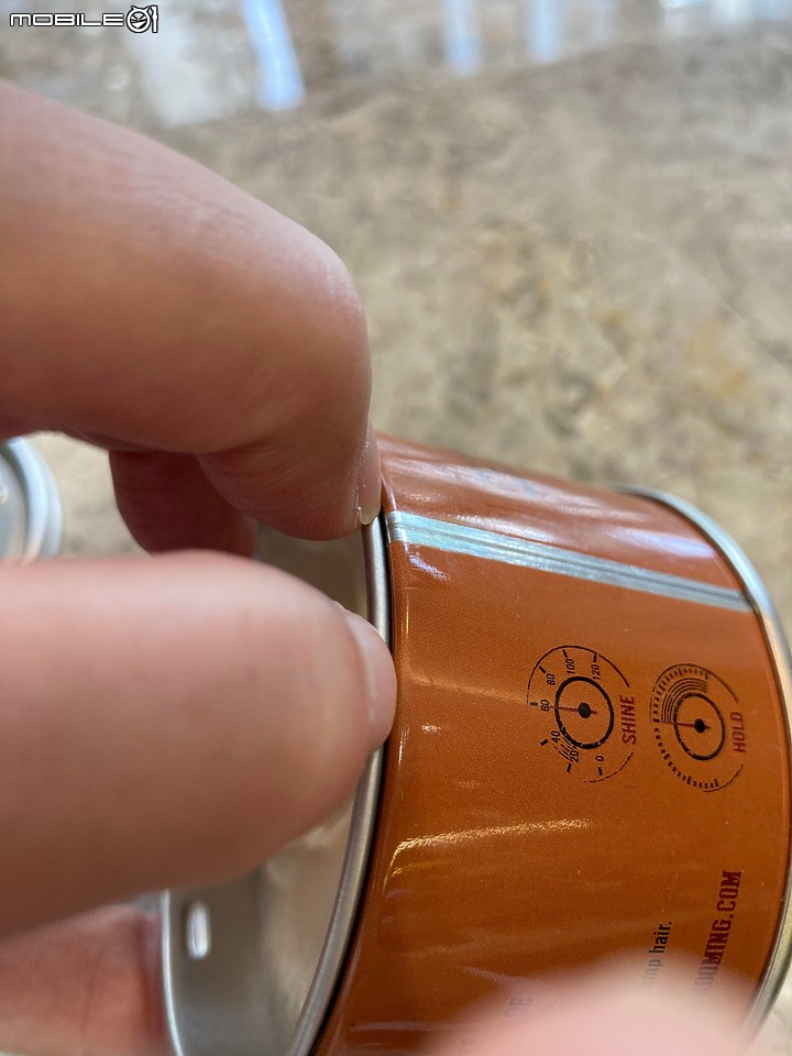點我看大圖 Oil Can Iron Horse Grease Pomade 黑手超強重塑力髮油 詳細測試