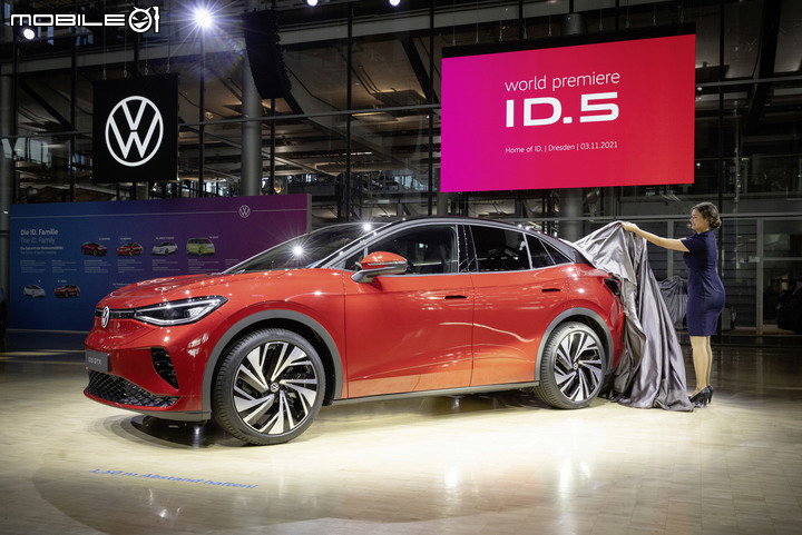 【海外新訊】Volkswagen ID.5/ID.5 GTX發表,造型帥氣的純電Coupe SUV!