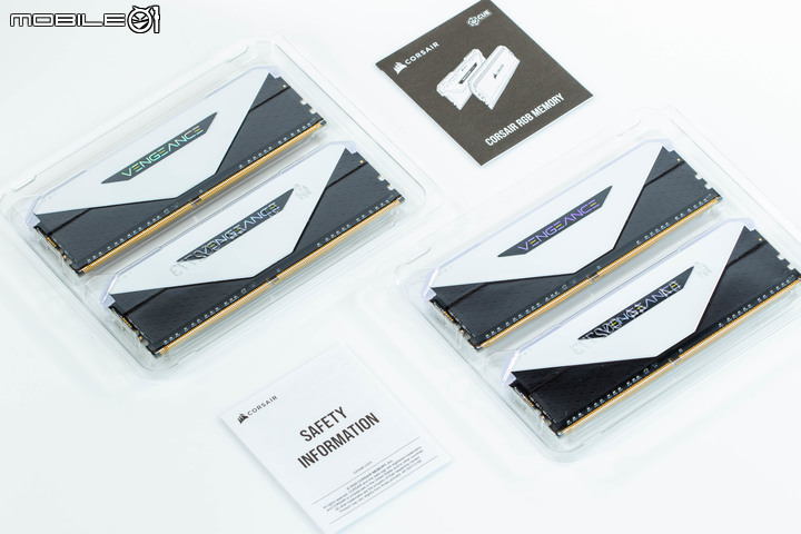 CORSAIR VENGENCE RGB RS／RT DDR4 記憶體模組開箱實測 世代中階封關之作