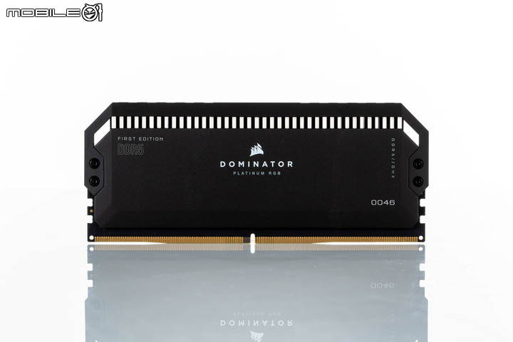 DDR5 記憶體首波效能來襲 CORSAIR DOMINATOR PLATINUM RGB DDR5 記憶體 VIP 套組開箱實測