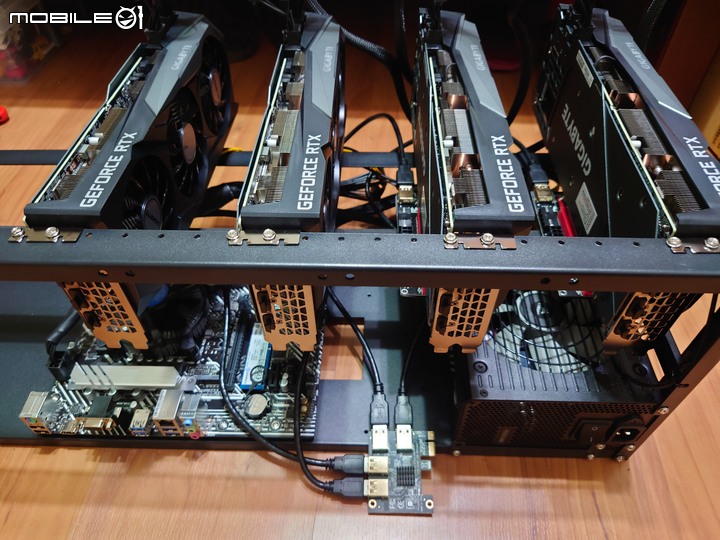 菜鳥礦工--礦機組裝教學(單電供多卡礦機):利用顯示卡打造超強現金流之多卡礦機組裝篇