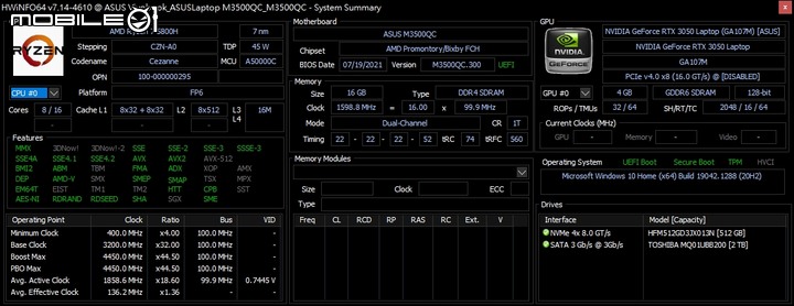 點我看大圖 快速開箱:ASUS Vivobook Pro OLED 15 M3500QC