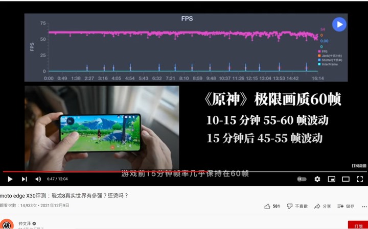 moto edge X30 高通 8G1 原神