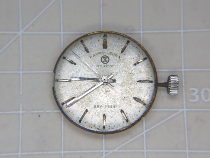 自娛玩修錶 - 一加一的故事: Favre-Leuba (域峰) SEA KING雙動力手上鏈老錶 (cal. FL-253 Twin Power)