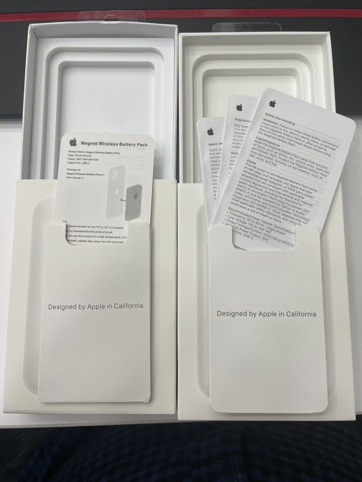 MagSafe Battery Pack 原廠 vs 華強北 開箱比較