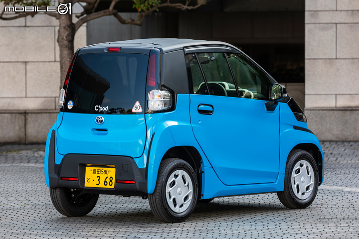 【海外新訊】Toyota C+Pod微型電動車正式開放日本民眾購買,雙座設定最大續航力150公里!