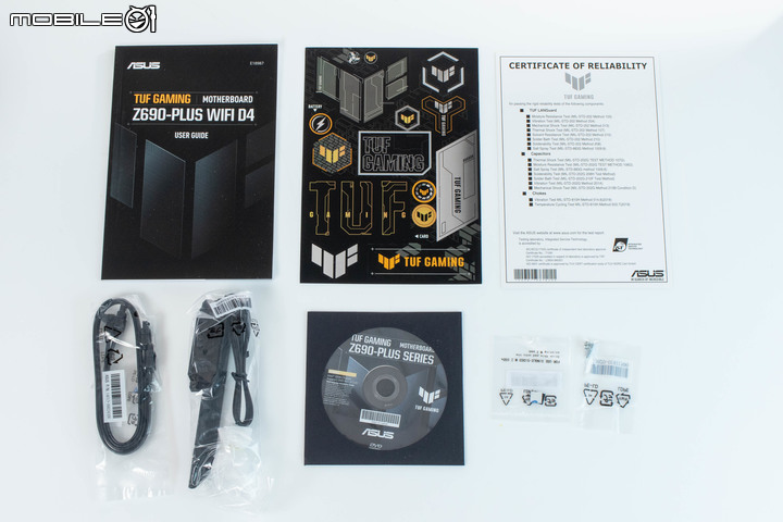 ASUS TUF GAMING Z690 PLUS WIFI D4 主機板開箱 隱藏在中階定位的實力派選擇