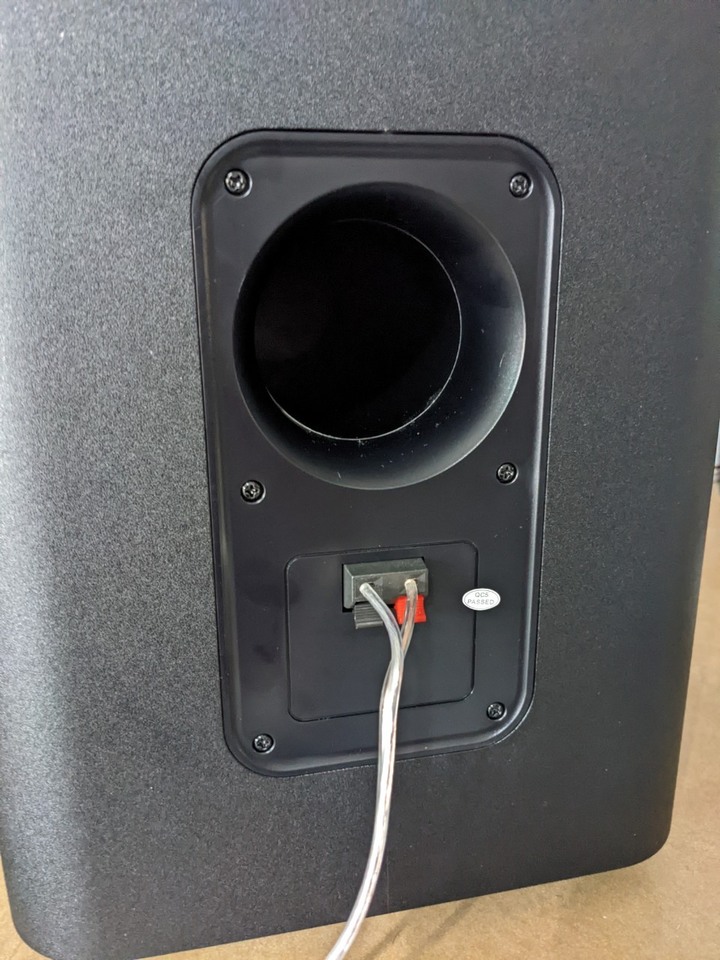 山水 soundbar round