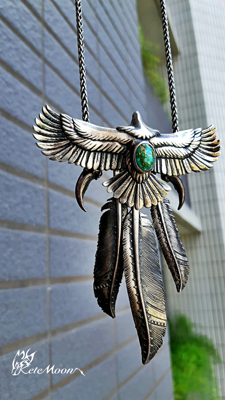 Black Venom Jewelry X Indian&28-Sonora Gold綠松石大鷹組合