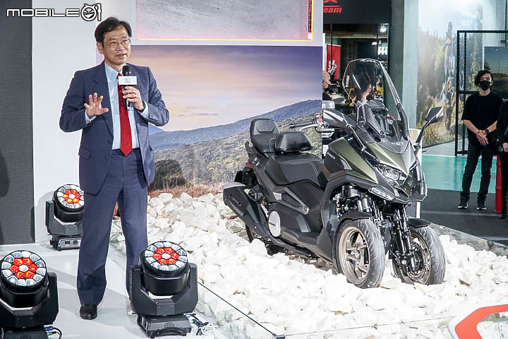 【採訪】KYMCO 紅牌三輪重機 CV3 正式上市!DT X360 & CT300 優惠專案搶便宜!