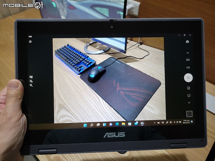 商用翻轉小筆電BR1100FKA SSD版開箱