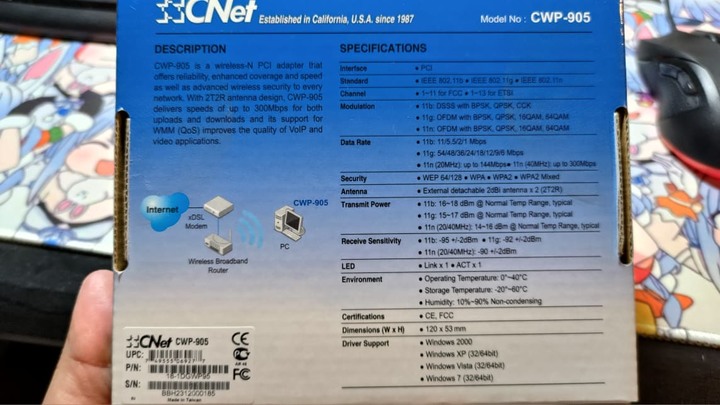 無線網卡連不到RT-AC1300UHP