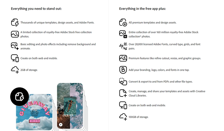 Adobe 推出免費線上創作應用服務 Creative Cloud Express 用瀏覽器或手機就能輕鬆製作多媒體內容