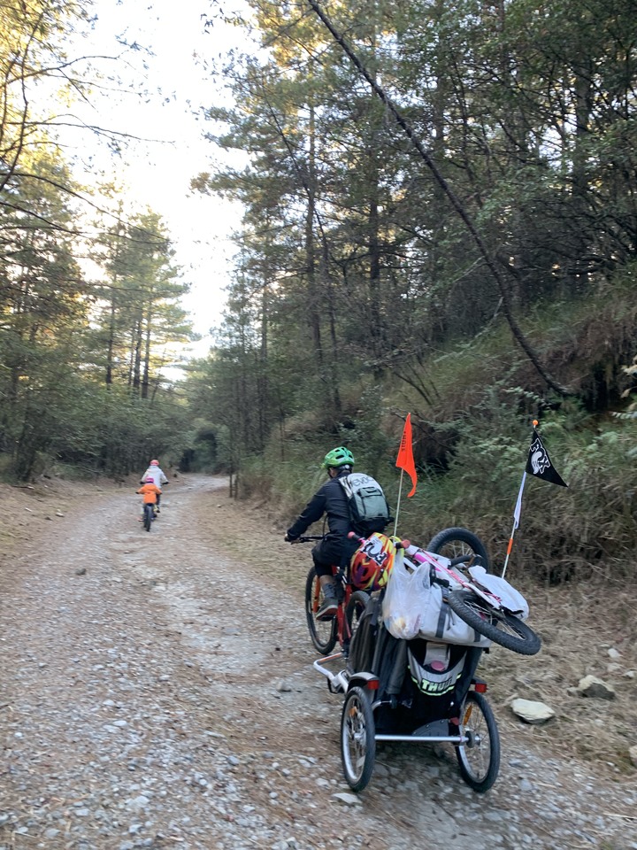 點我看大圖 上帝在這裡打翻了調色盤 - 登山車大雪山林道追楓去