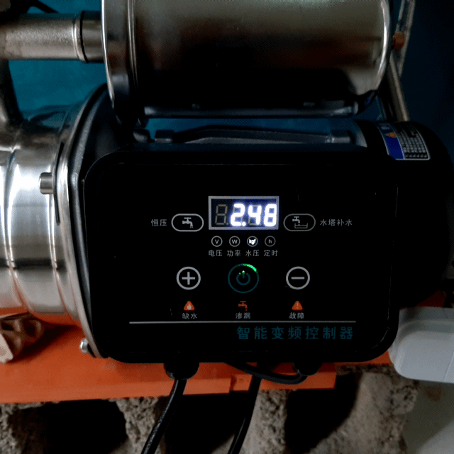 變頻加壓機初體驗 ｜ 550W不銹鋼變頻加壓機