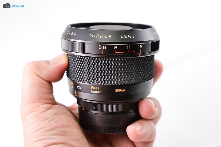 40年罕見具有光圈的反射鏡【OHNAR 300mm F5.6-16 Reflex Mirror】