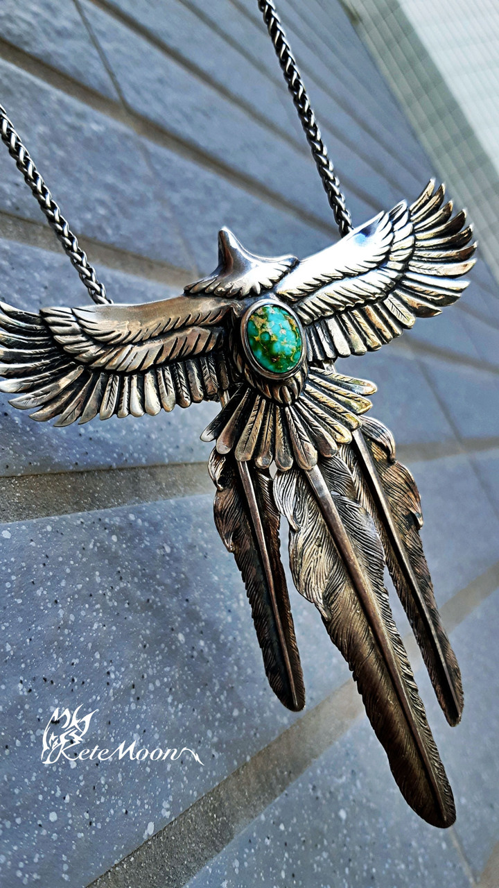 Black Venom Jewelry X Indian&28-Sonora Gold綠松石大鷹組合