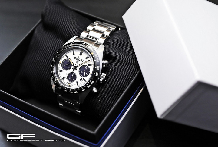 親民熊貓 - 白面 Seiko PROSPEX Speed Timer SSC813P1 開箱分享