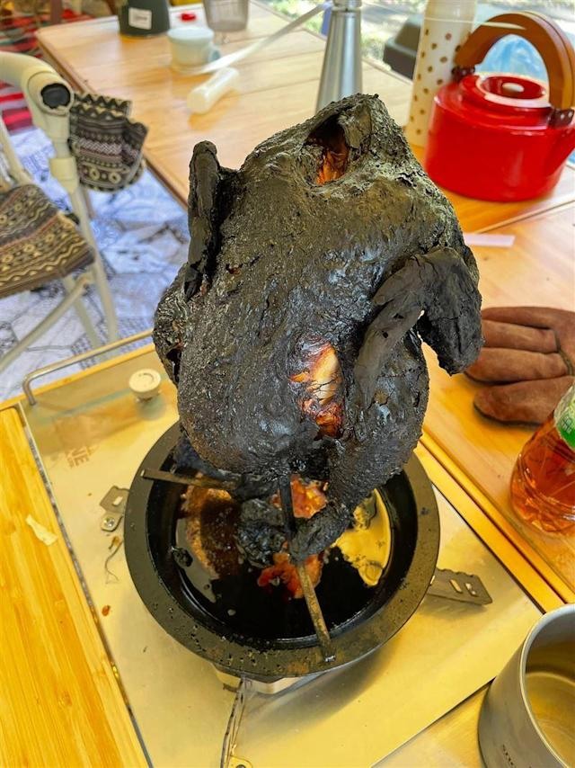 烤雞香噴噴