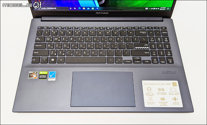 點我看大圖 快速開箱:ASUS Vivobook Pro OLED 15 M3500QC