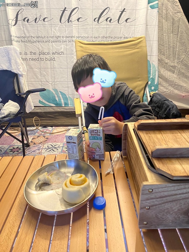 終於約到鳳梨屋 親子露營吃喝玩樂！