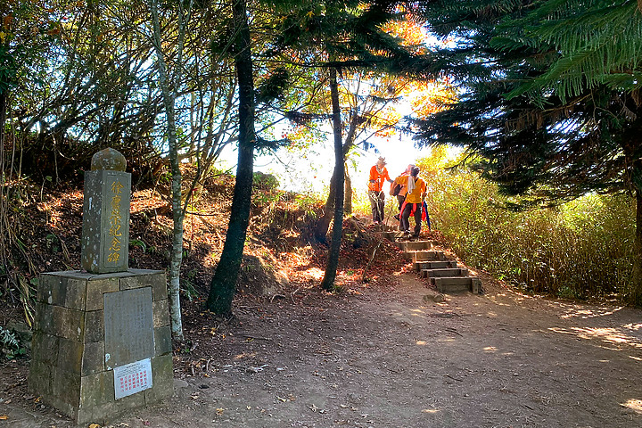 苗栗泰安｜馬那邦山登山步道｜漫步楓紅古戰場．遠眺深藍聖稜線